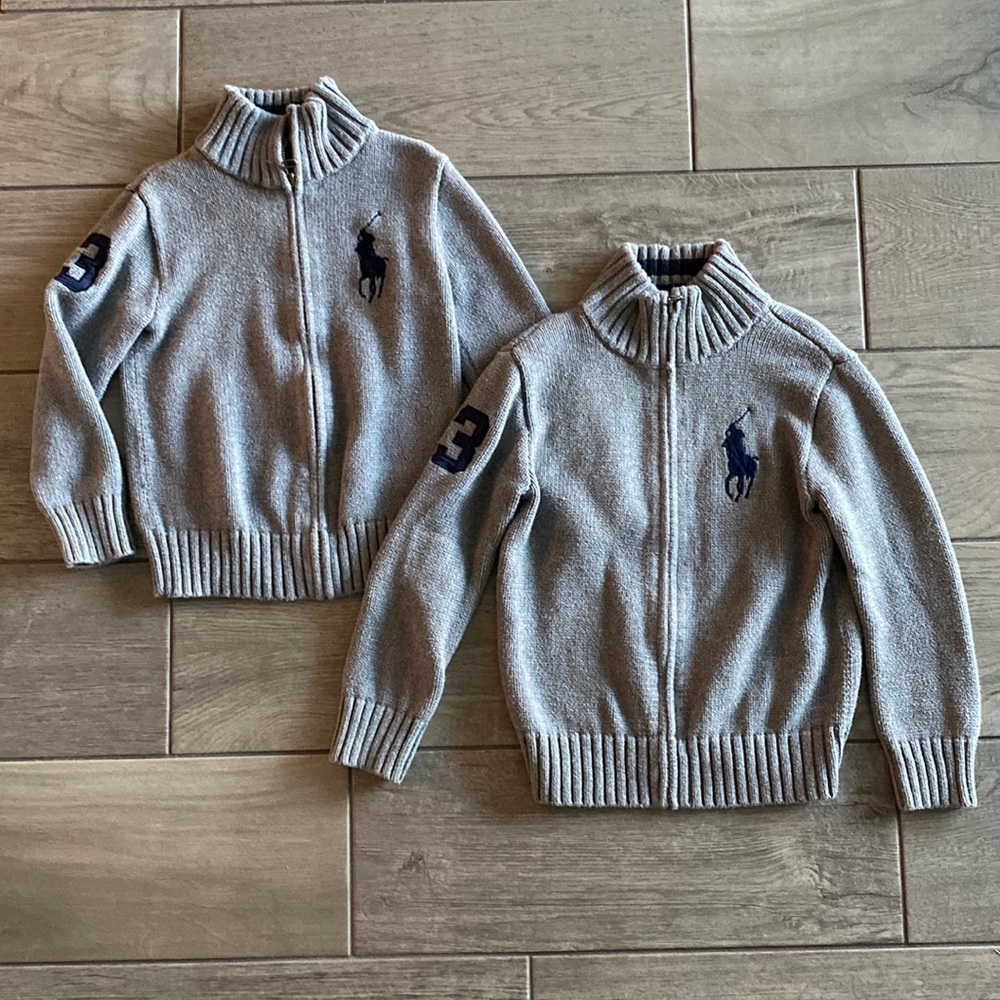 Boys Ralph Lauren Sweater Zip Jacket/Coat